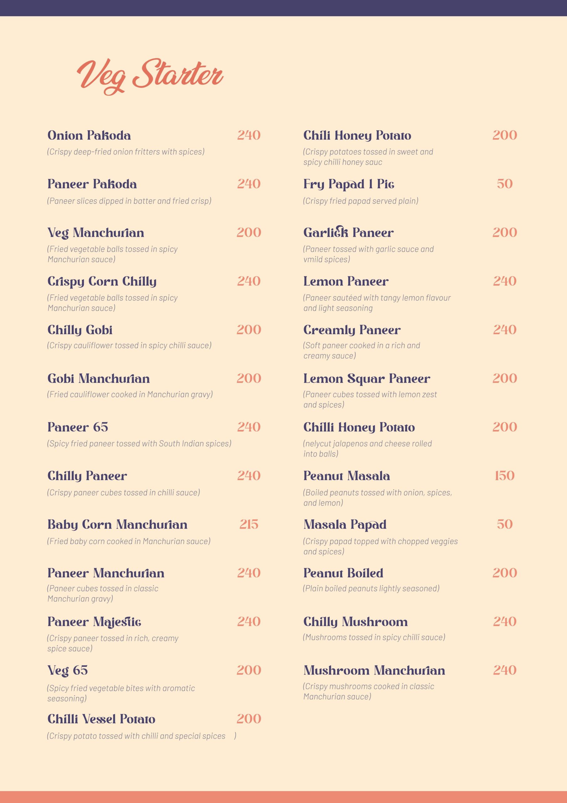 menu card locale indian images 2