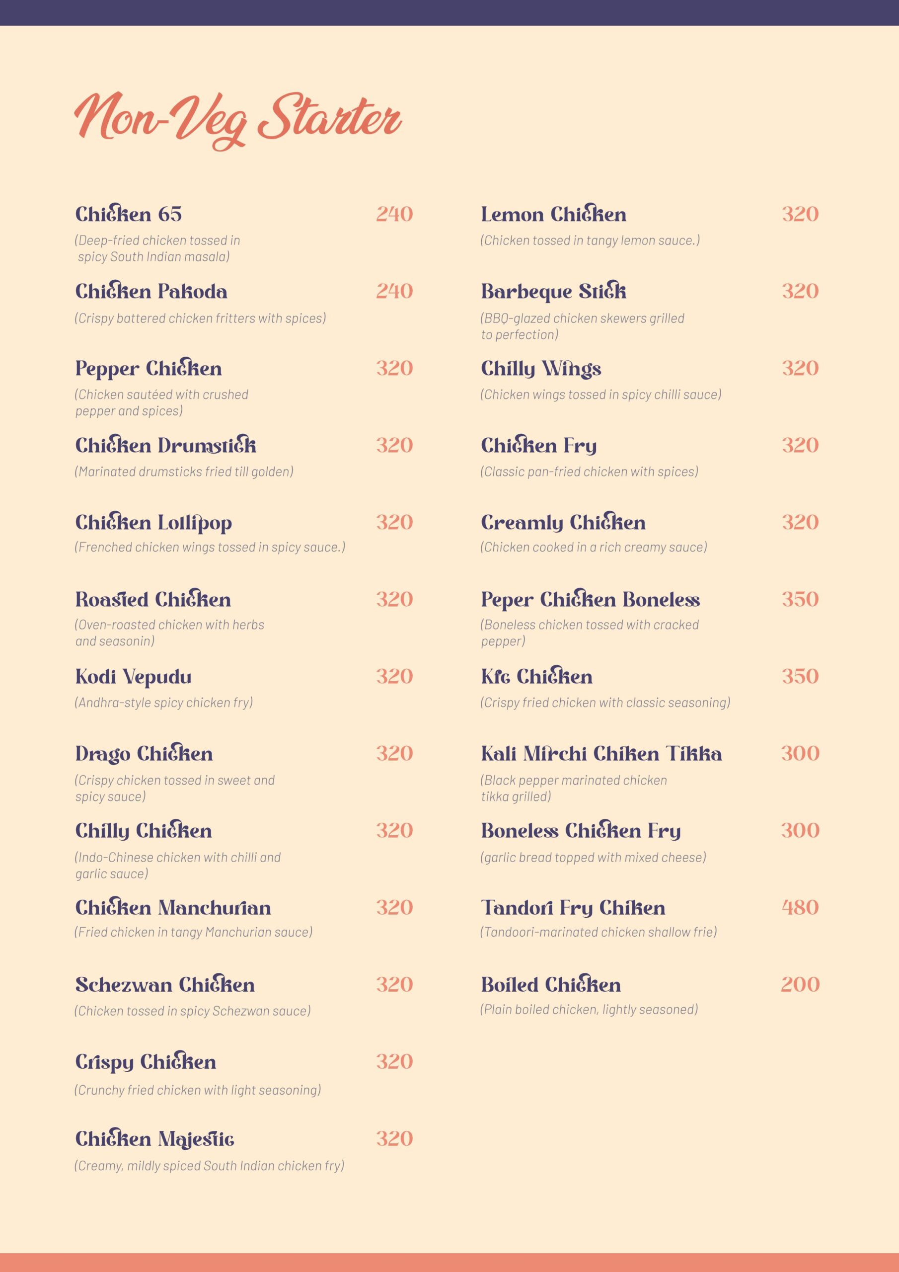 menu card locale indian images 3