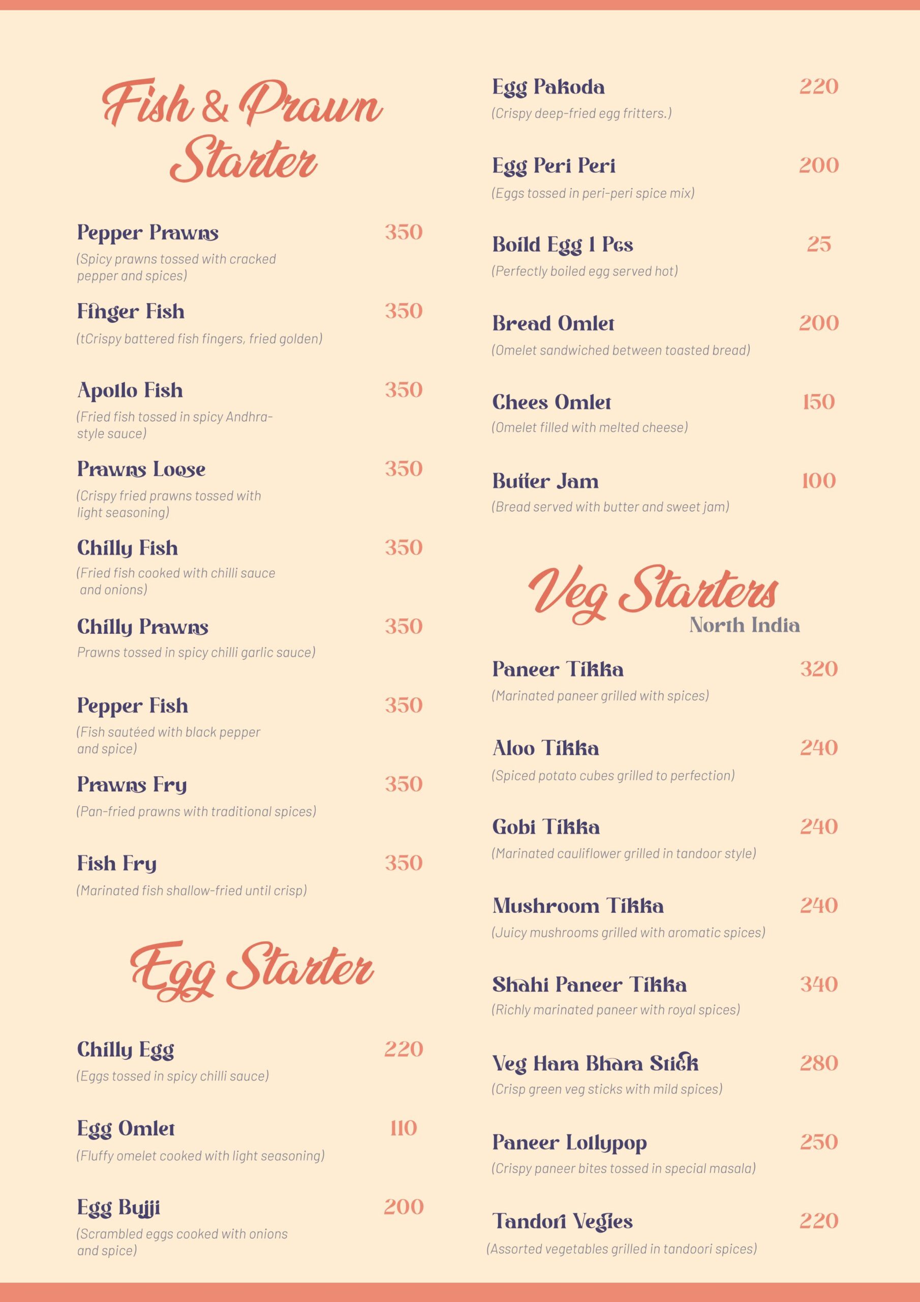 menu card locale indian images 4