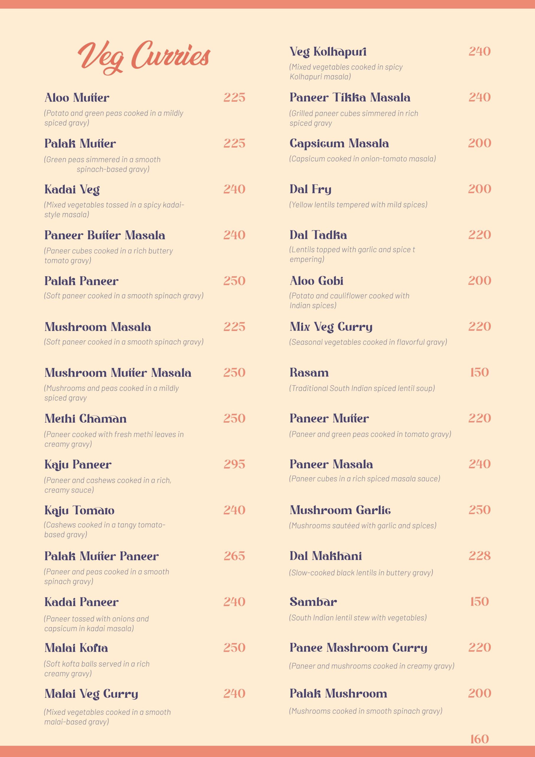 menu card locale indian images 7