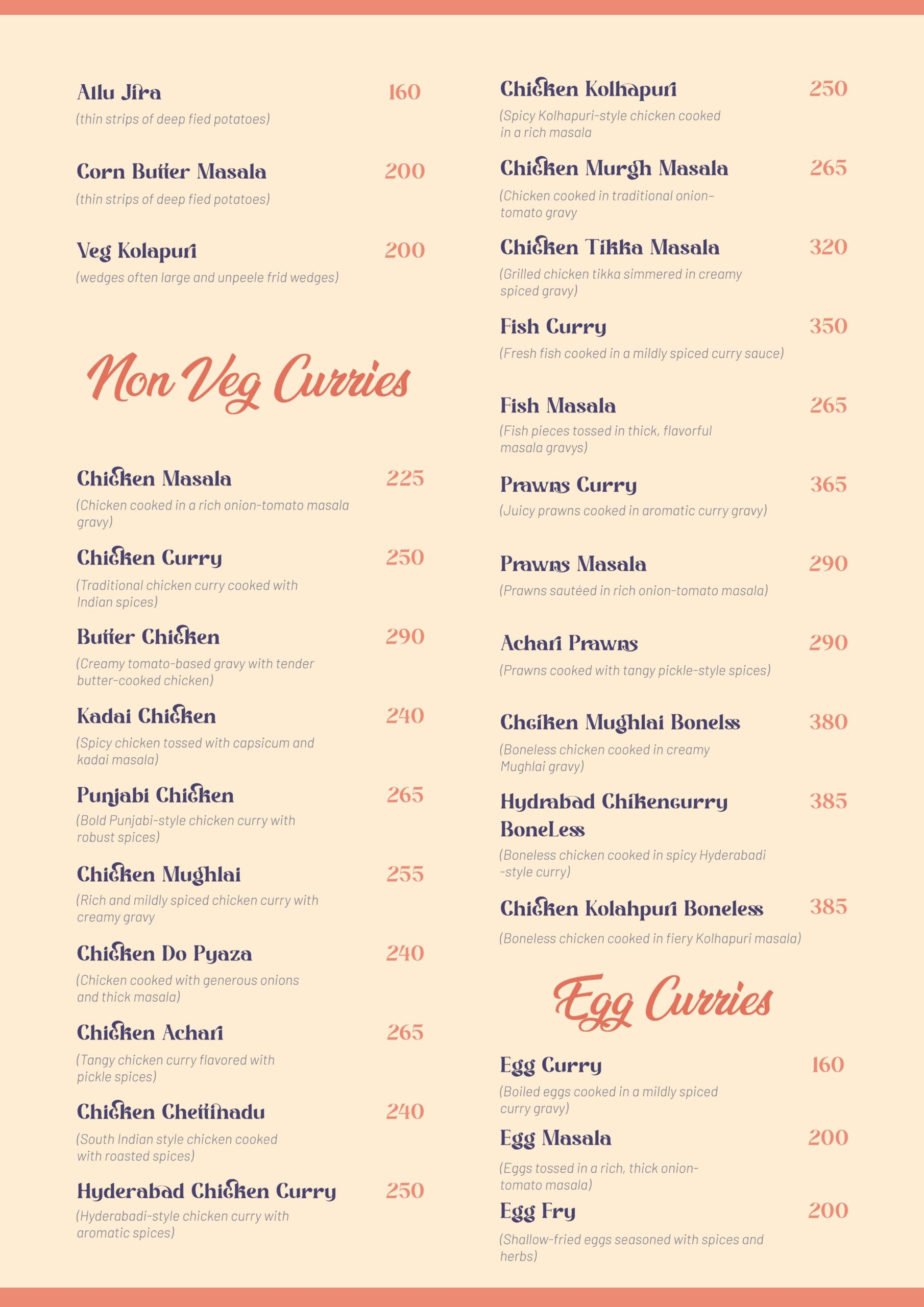 menu card locale indian images 8